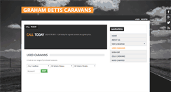 Desktop Screenshot of grahambettscaravans.com